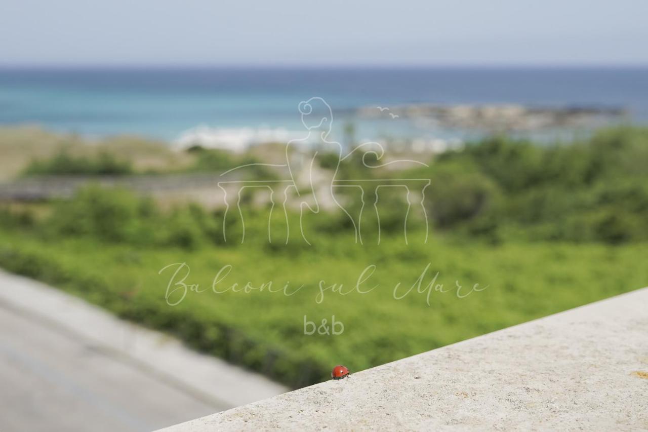Balconi Sul Mare Bed & Breakfast Otranto Eksteriør bilde